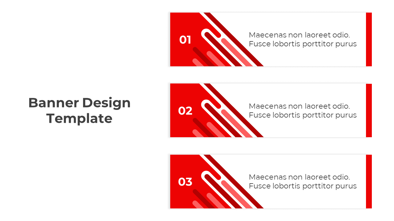Navigate Banner Design PowerPoint And Google Slides