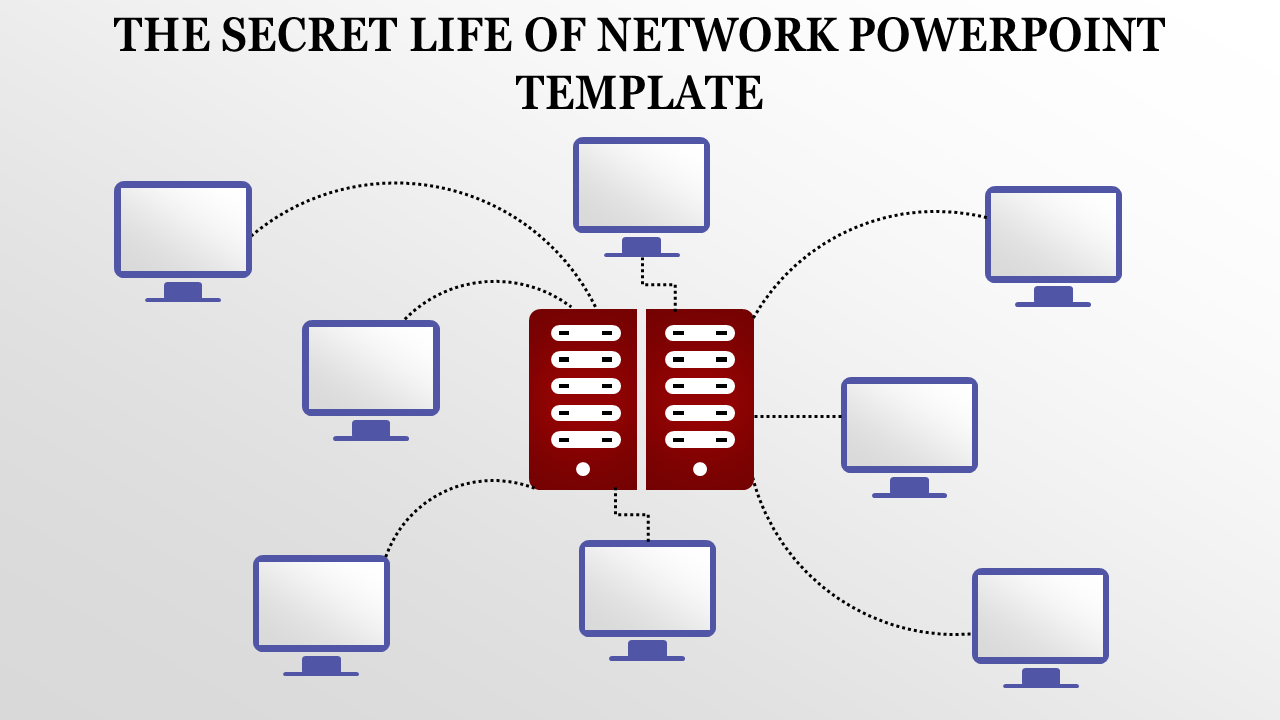 Enrich your Network PowerPoint Template Presentation