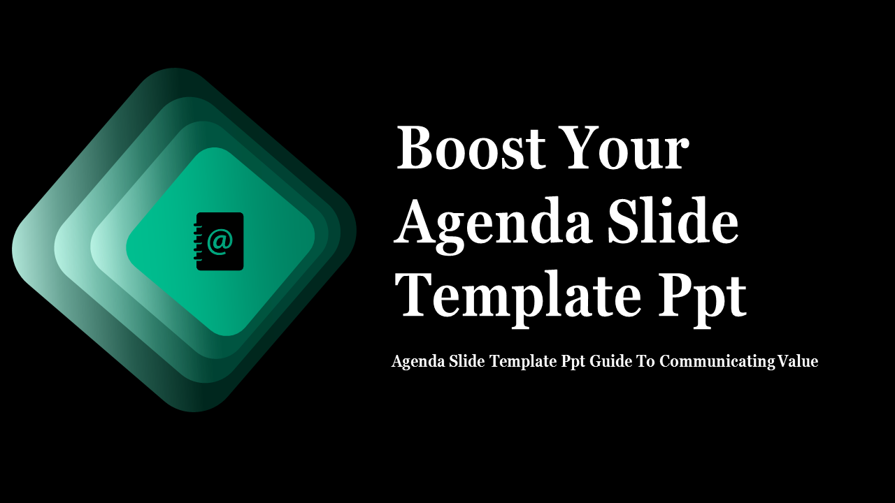 Detailed Agenda PPT Slide Template for Presentations