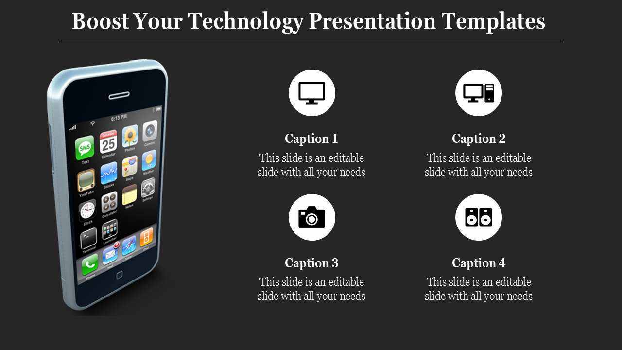 Stunning Technology presentation templates for PPT and Google slides