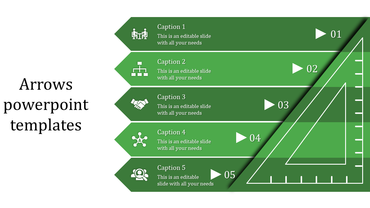 Arrows PowerPoint Templates for Interactive Designs