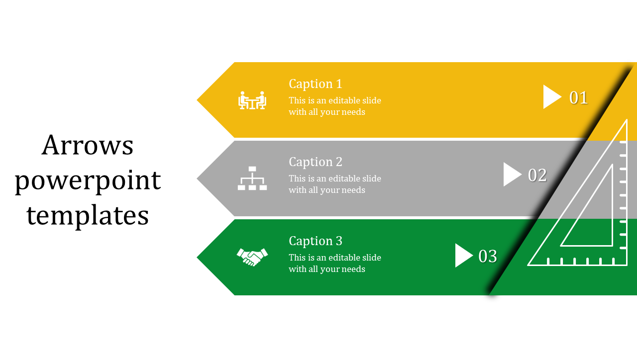 Inventive Arrows PowerPoint Templates Presentation Slides