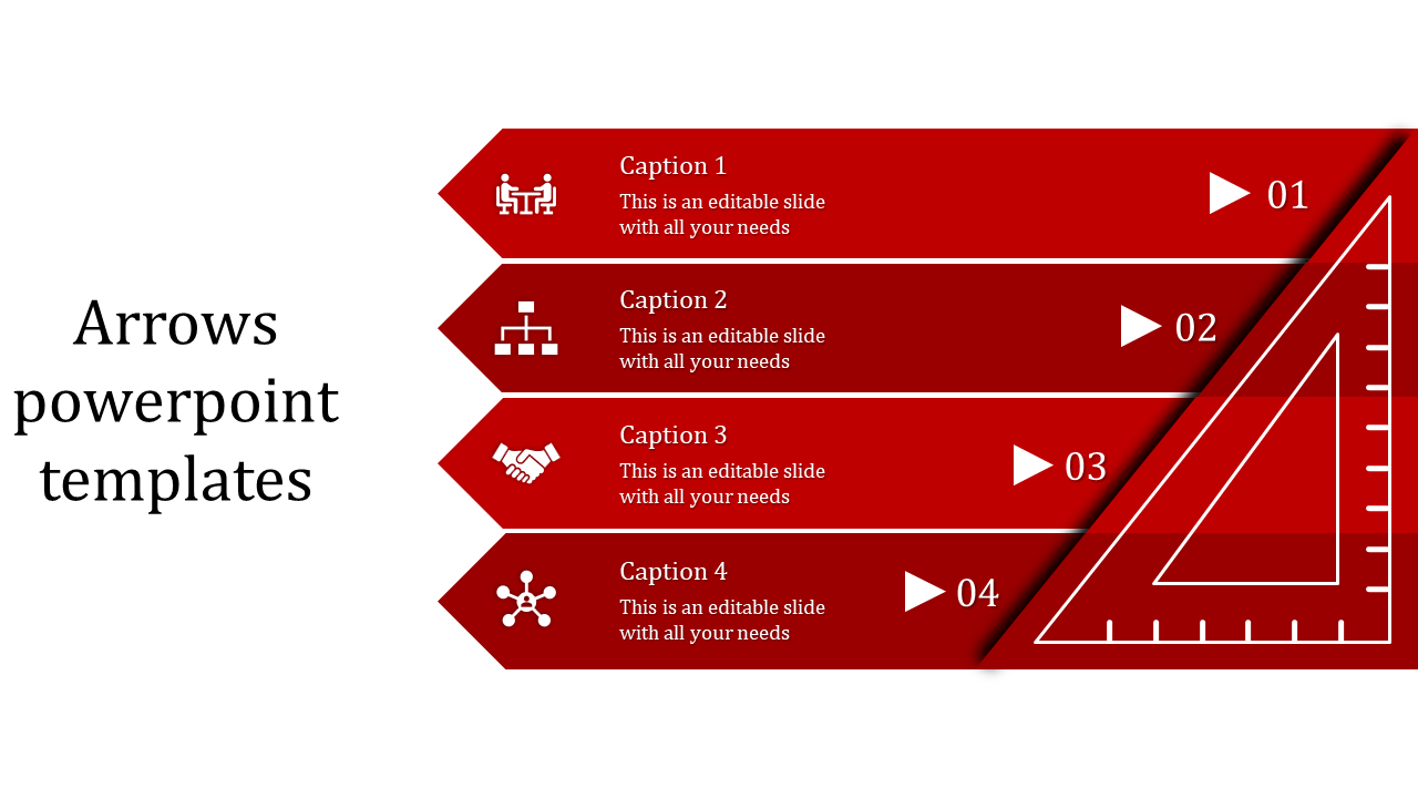 Creative Arrows PowerPoint Templates for Visual Impact