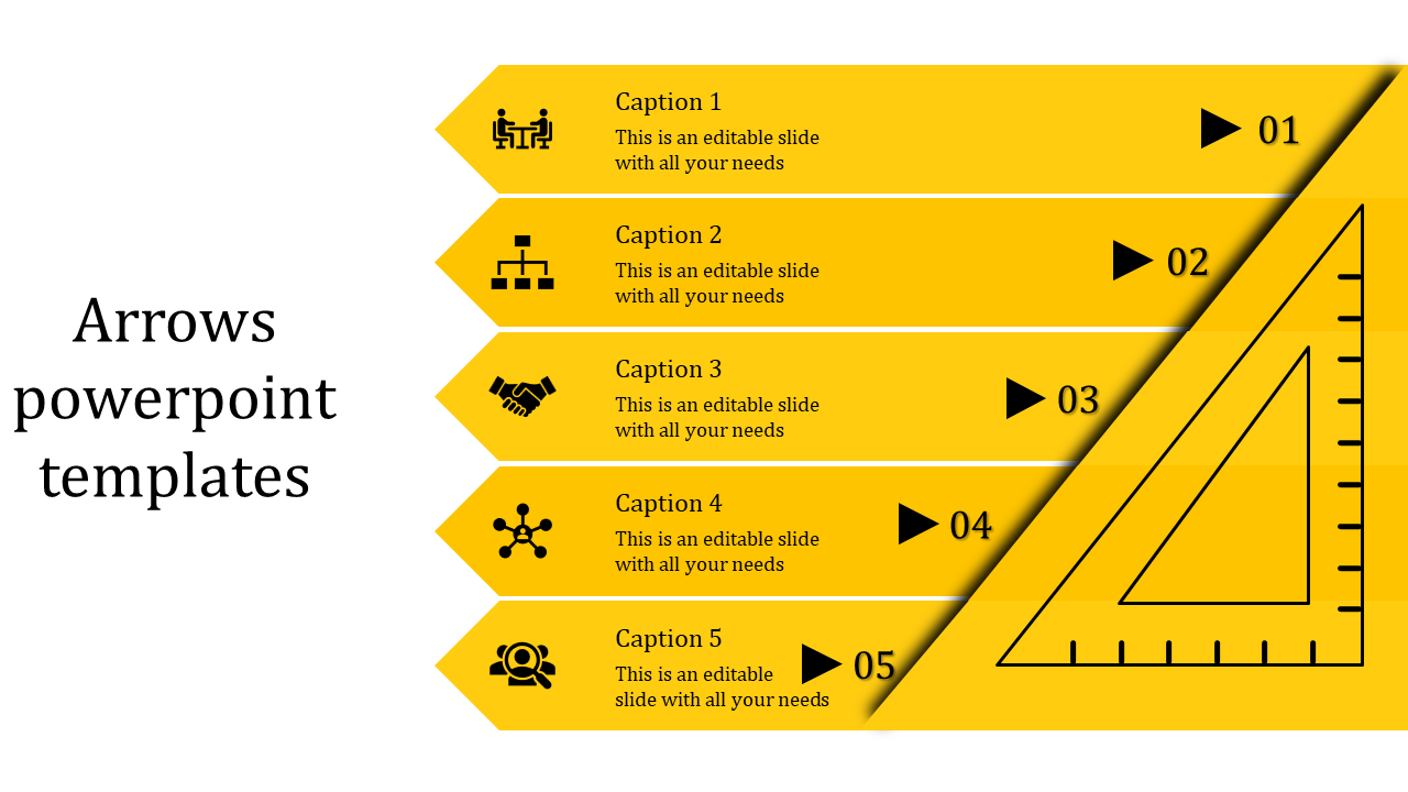 Fantastic Arrows PowerPoint Templates Presentation Slides