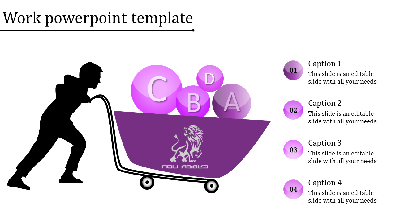 Try Our Predesigned Work PowerPoint Presentation Template