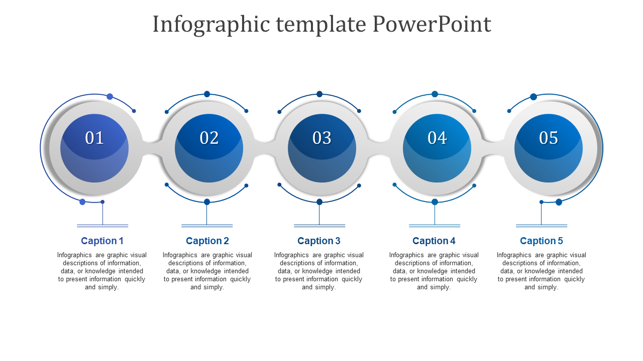 Process infographic template powerpoint