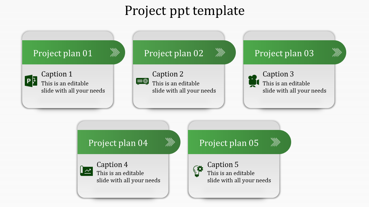 Amazing Project PPT Template and Google Slides Themes