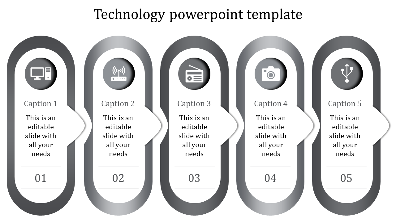 Use Technology PowerPoint Template and Google Slides Themes