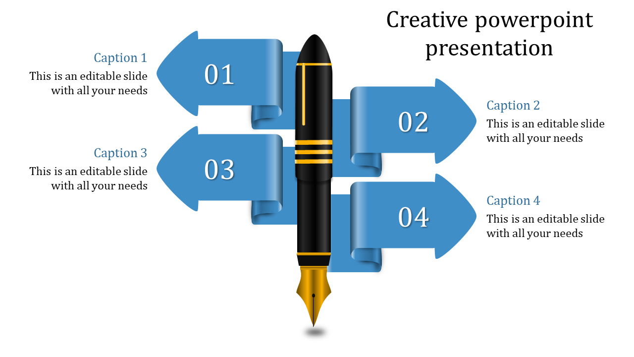 Creative PowerPoint Presentation for Dynamic Visuals