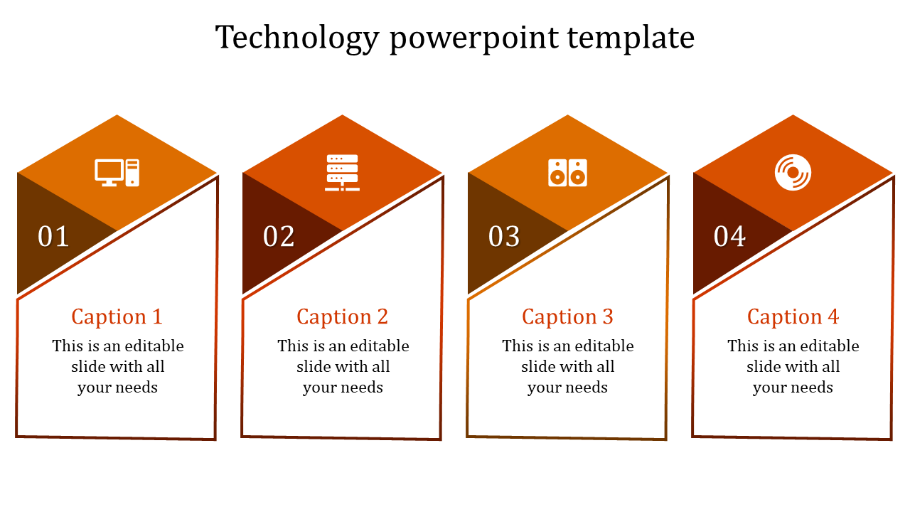 Technology PowerPoint Template for Tech Savvy Presentations