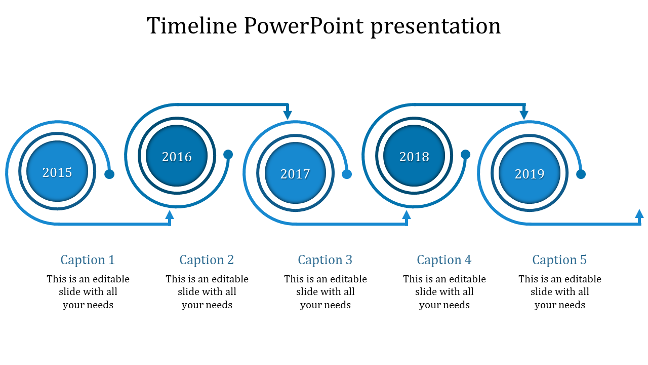 Timeline PowerPoint Presentation for Project Planning