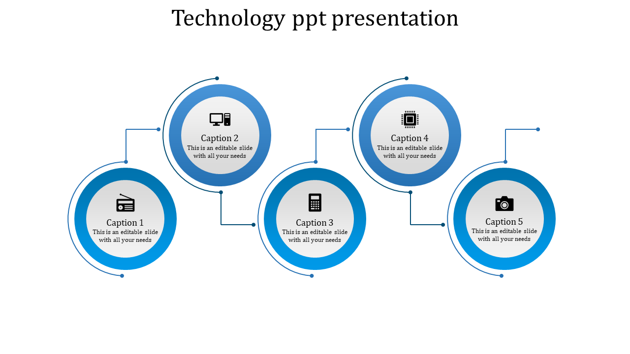 Dynamic Technology PowerPoint Template for Presentations