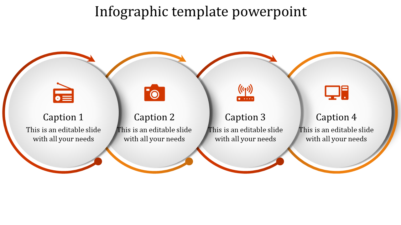 Modern Infographic PowerPoint Template for Insights