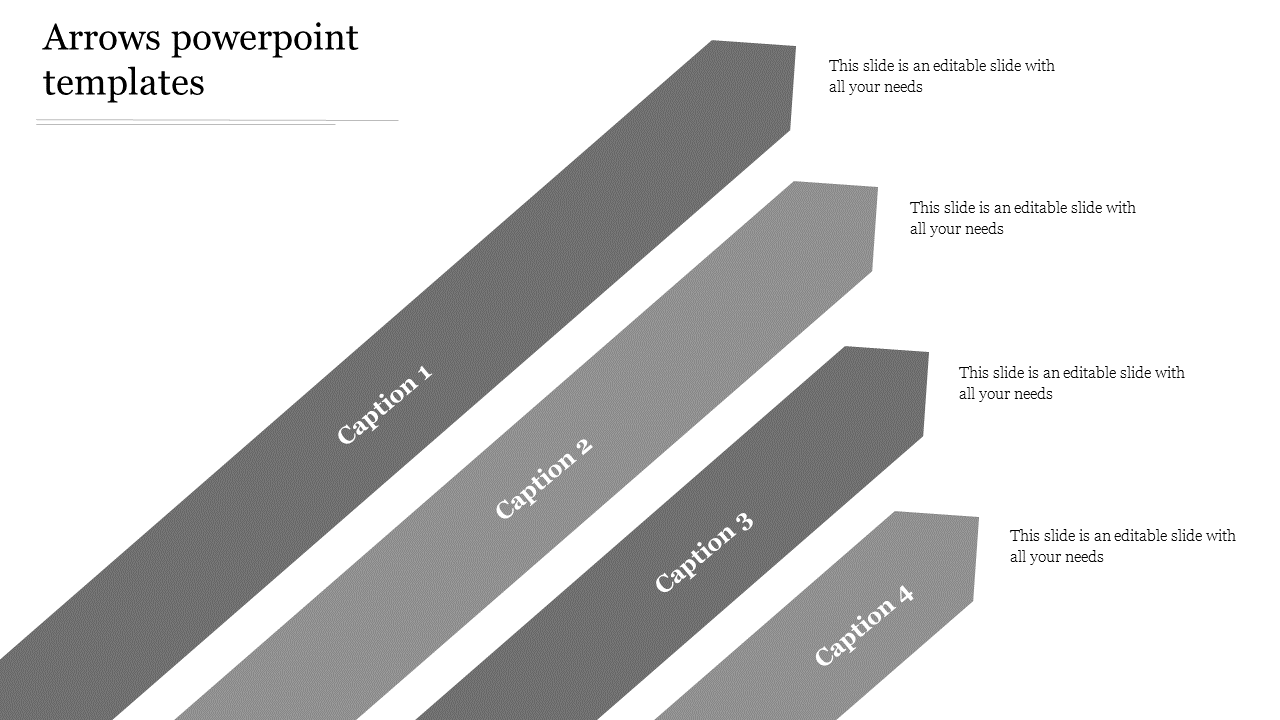 Awesome Arrows PowerPoint Template and Google Slides