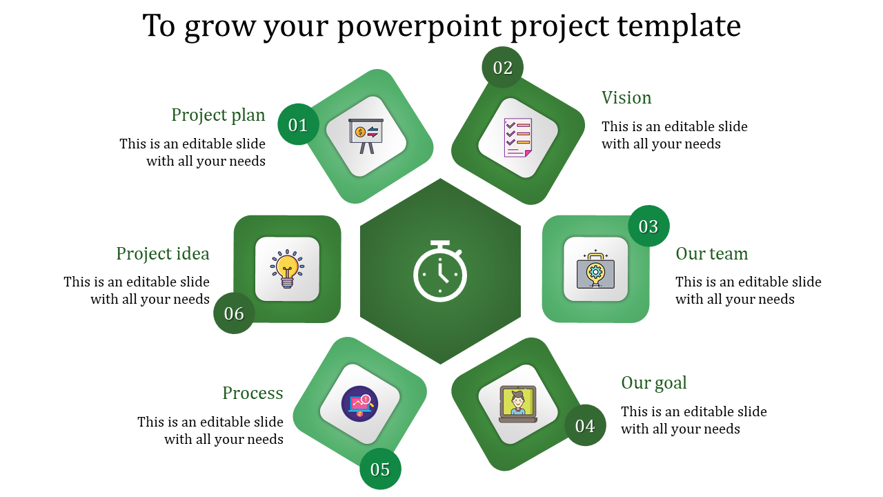 Incredible Project Presentation Template PPT Designs