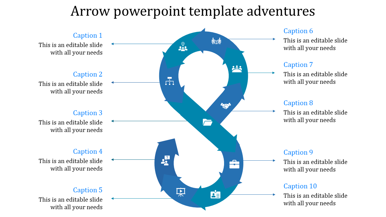 Attractive Arrows PowerPoint Templates And Google Slides