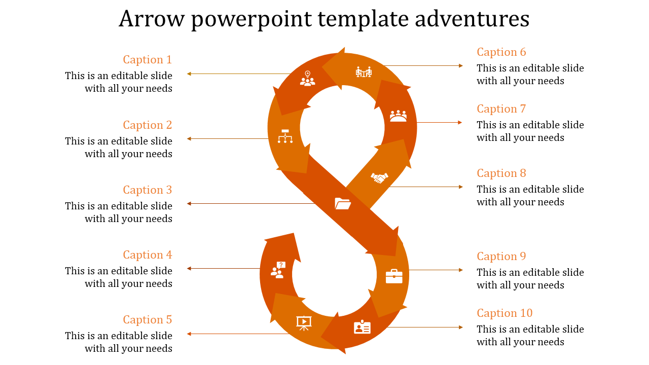 Innovative Arrows PowerPoint and Google Slides for Impact