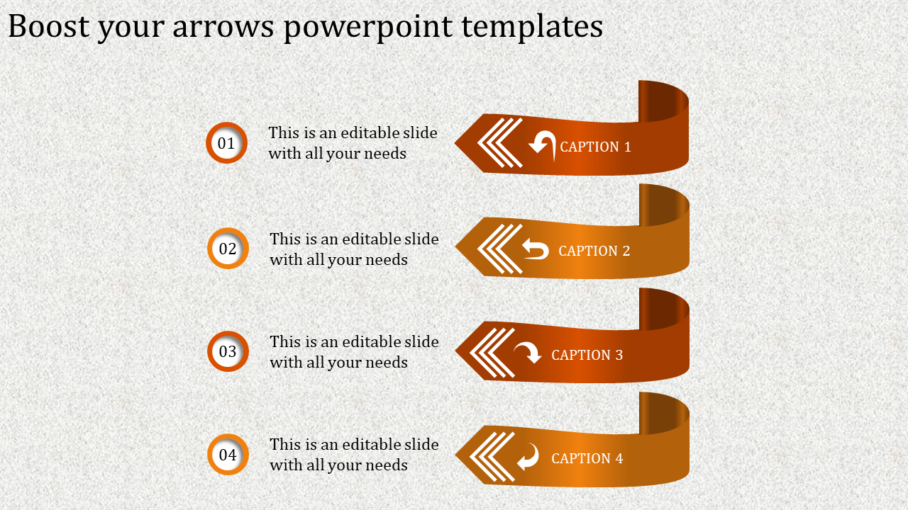 Stunning PPT Arrows Templates PowerPoint Presentation