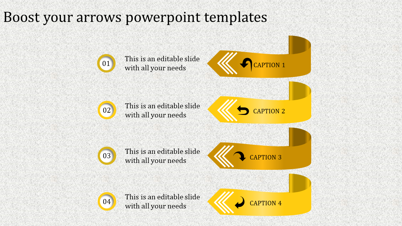 Innovative Arrow PPT Template and Google Slides Themes