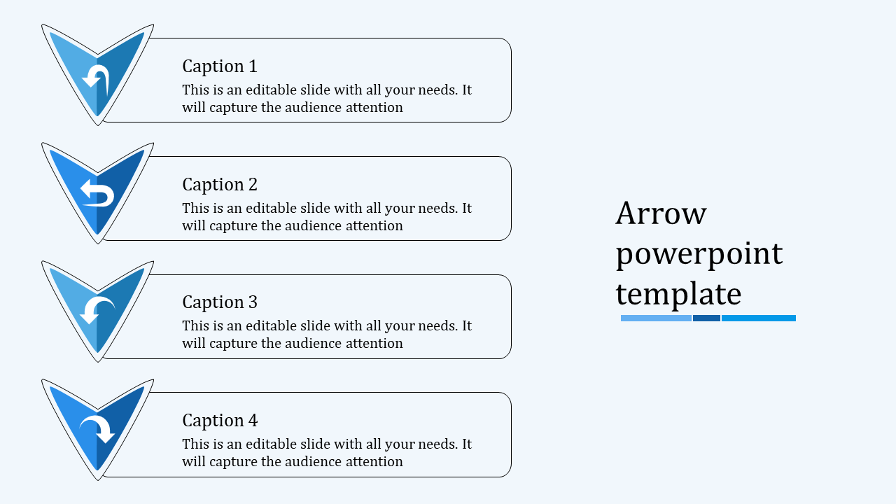 Arrow PPT And Google Slides Themes Template 