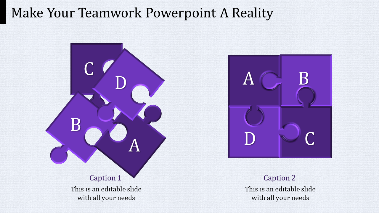 Dynamic Teamwork PowerPoint for Enhanced Collaboration