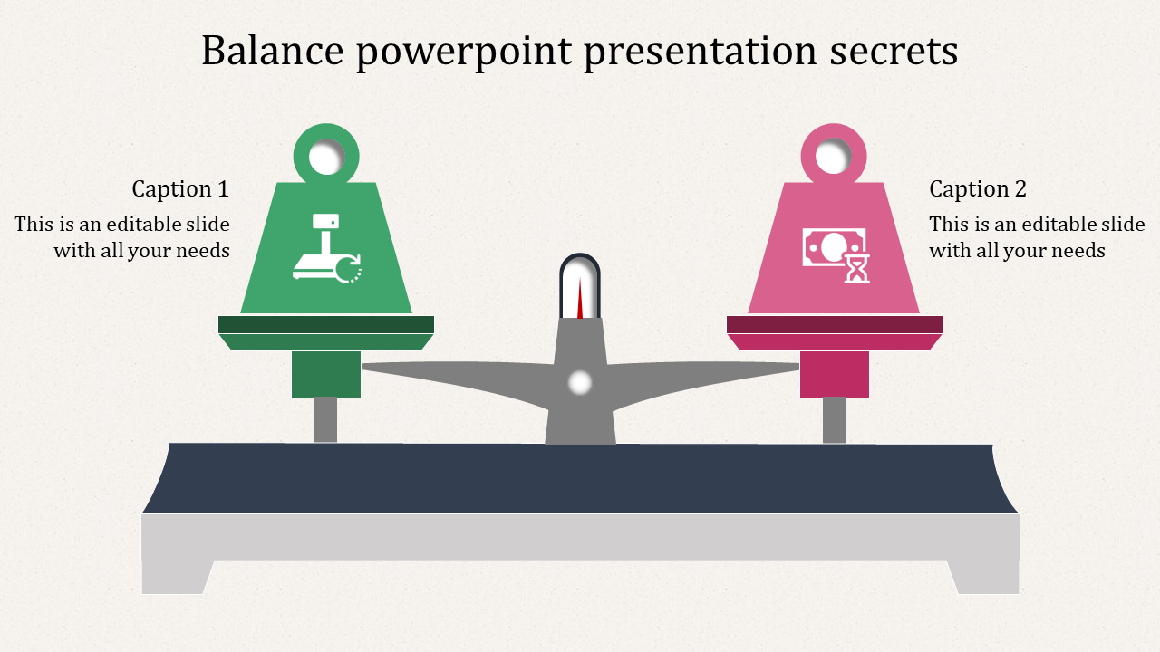 Balance PowerPoint Presentation Template and Google Slides 