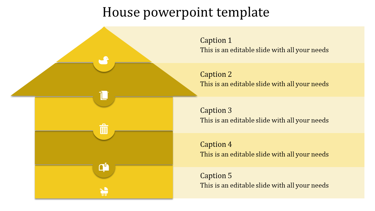 Roof House PowerPoint Template and Google Slides Themes