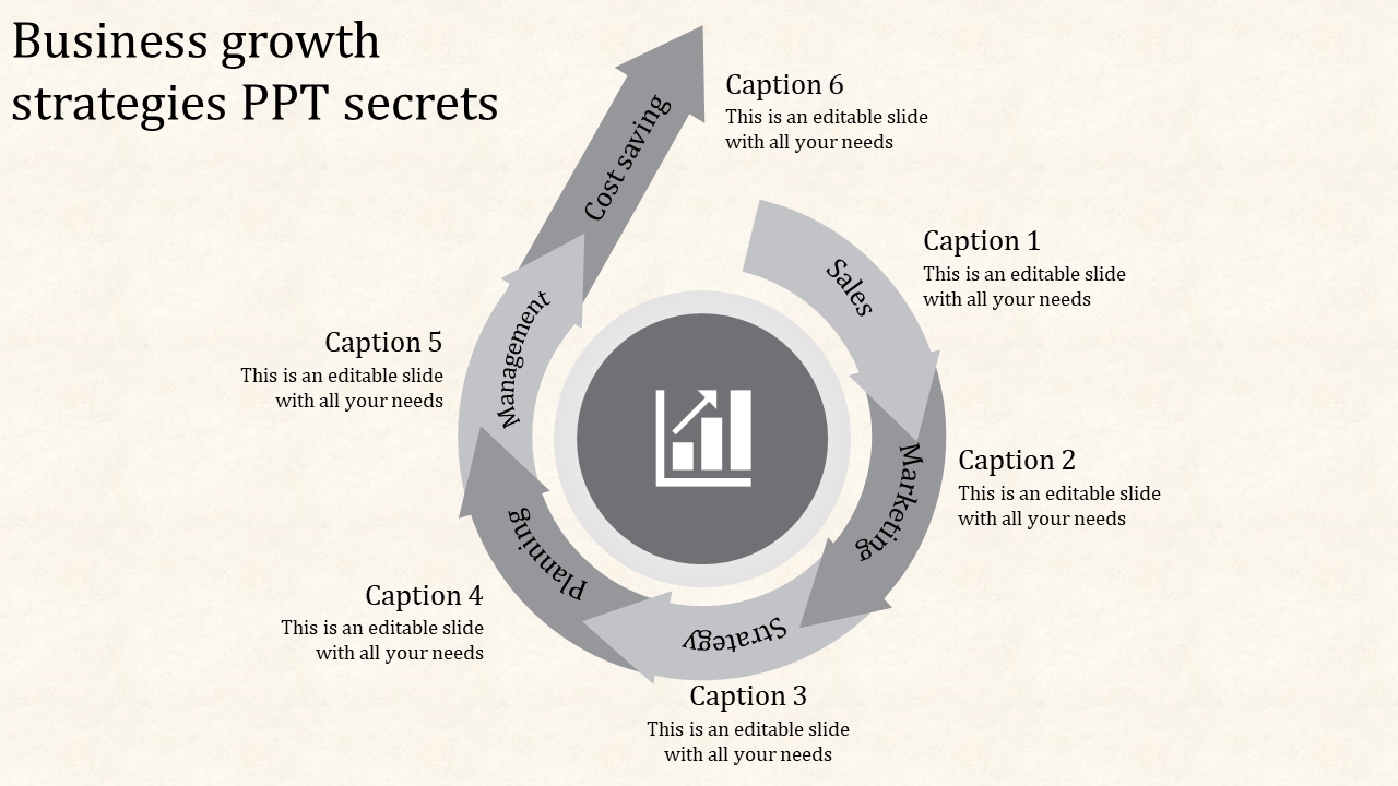 Professional Growth PPT Template for Business Development