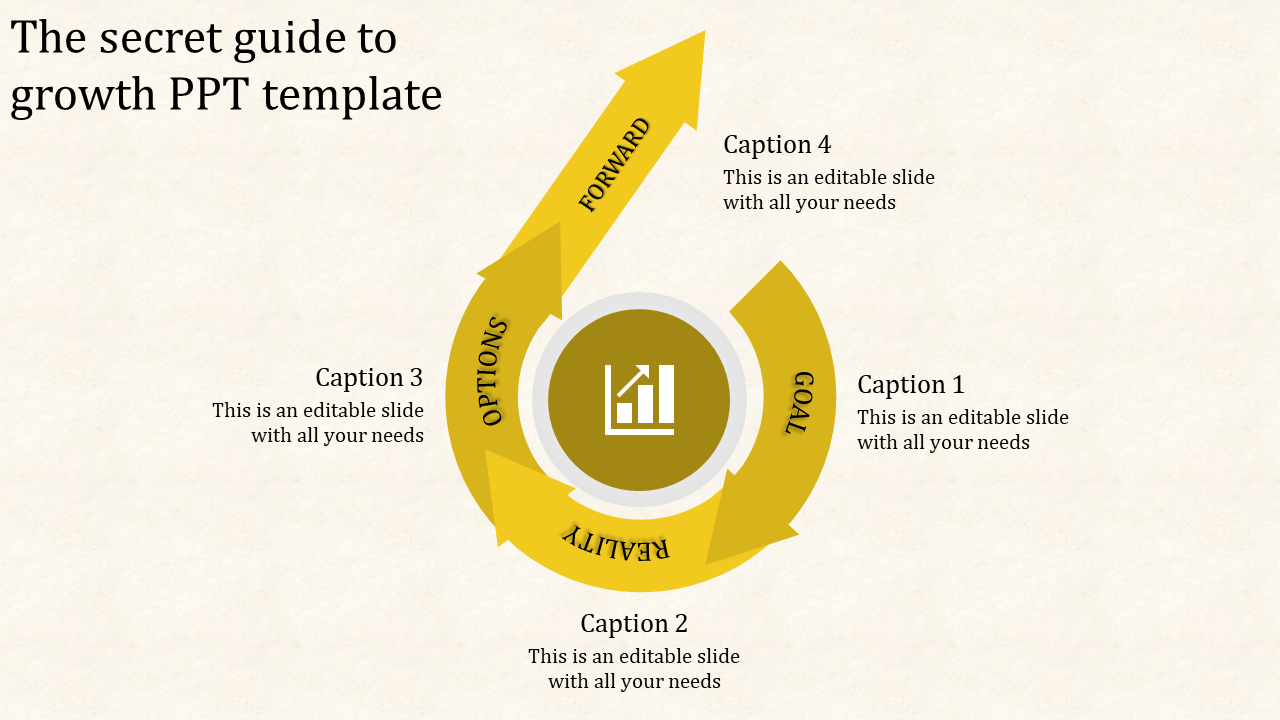 Growth PPT Template And Google Slides Themes