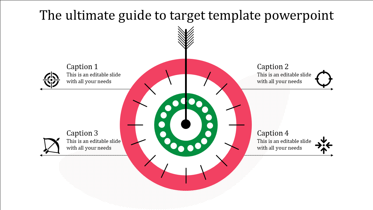 Circle Target Template PowerPoint And Google Slides