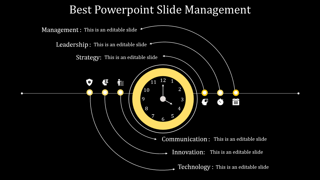 PowerPoint Slide Management Template and Google Slides Themes