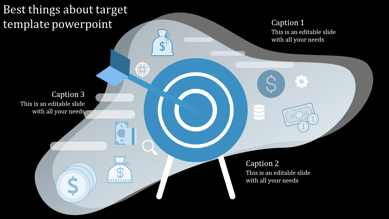 Impressive Target PowerPoint Template and Google Slides Themes