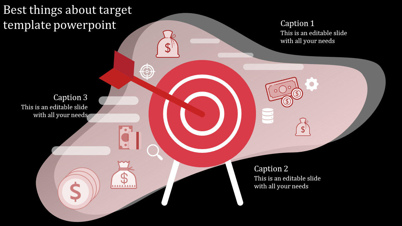 Amazing Target Template PowerPoint Presentation Slide