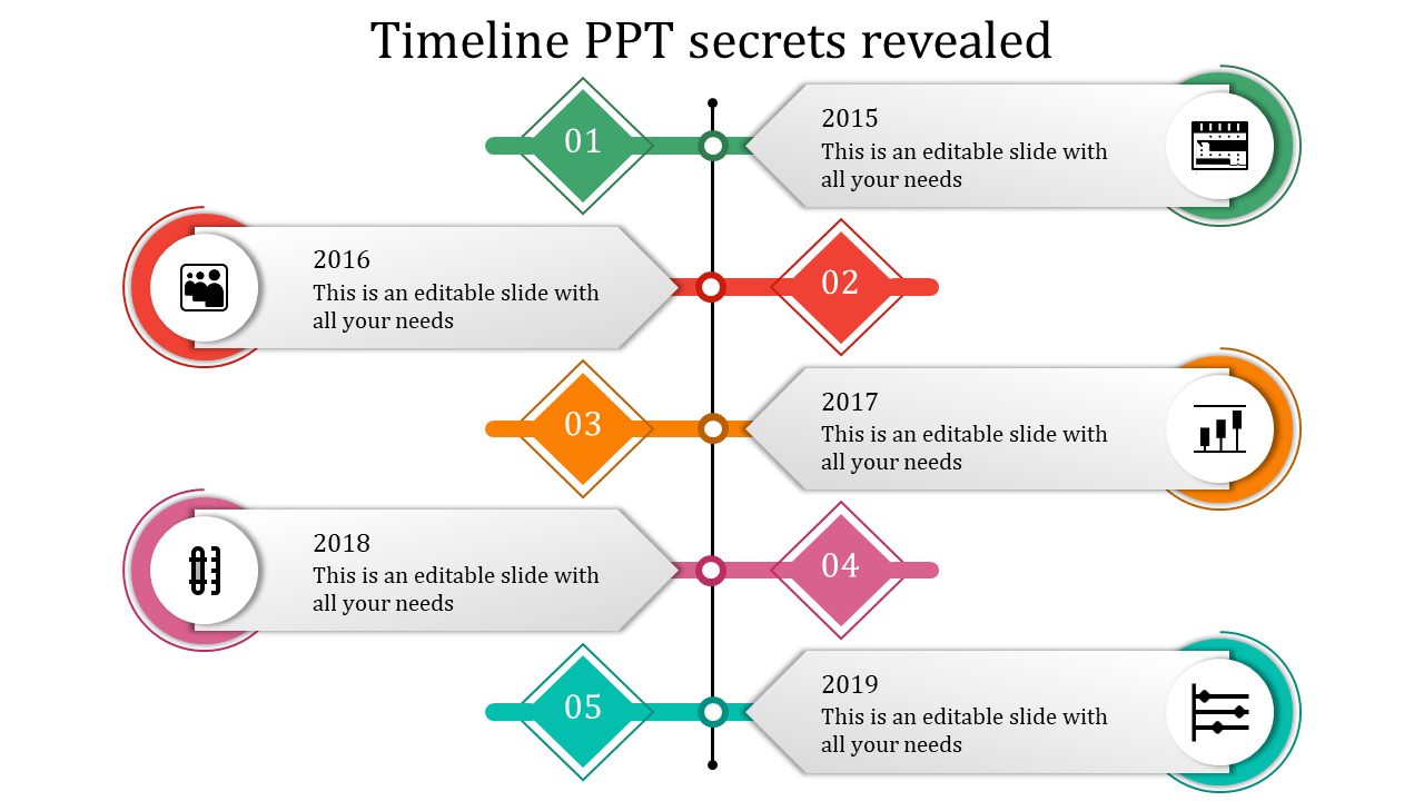 PowerPoint Timeline Template for Effective Scheduling