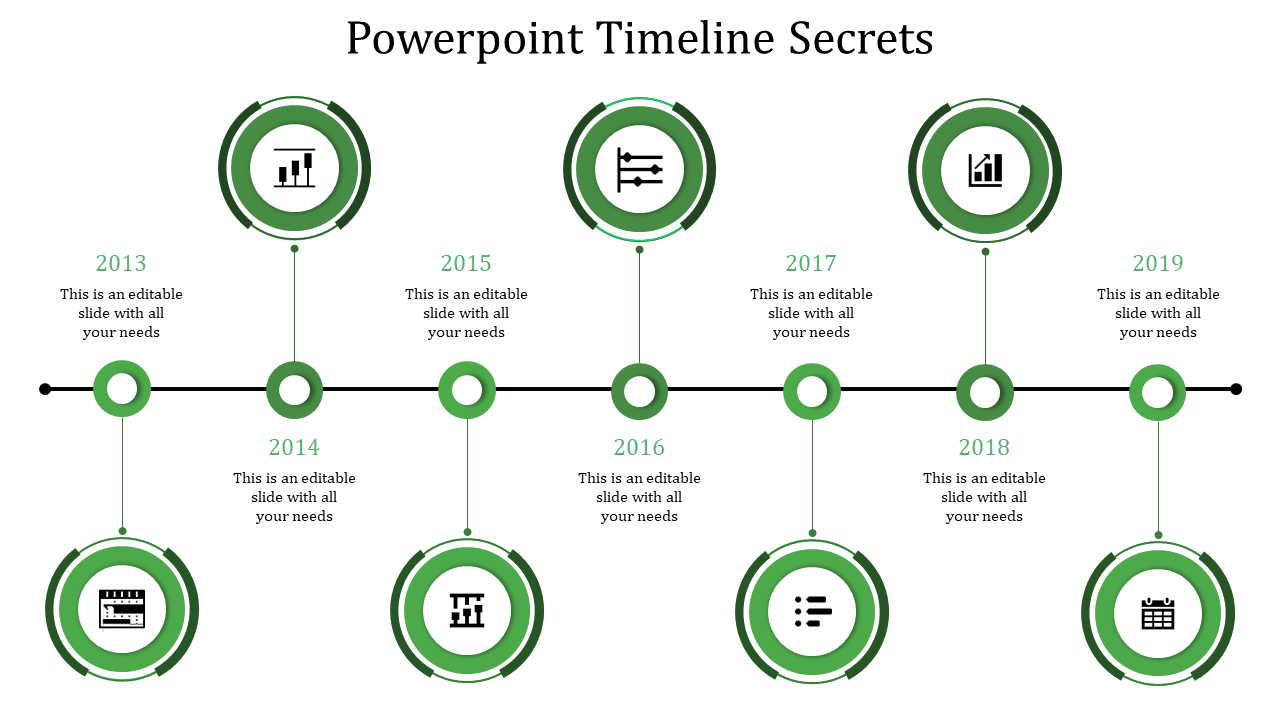 Comprehensive PowerPoint Timeline for Business Use