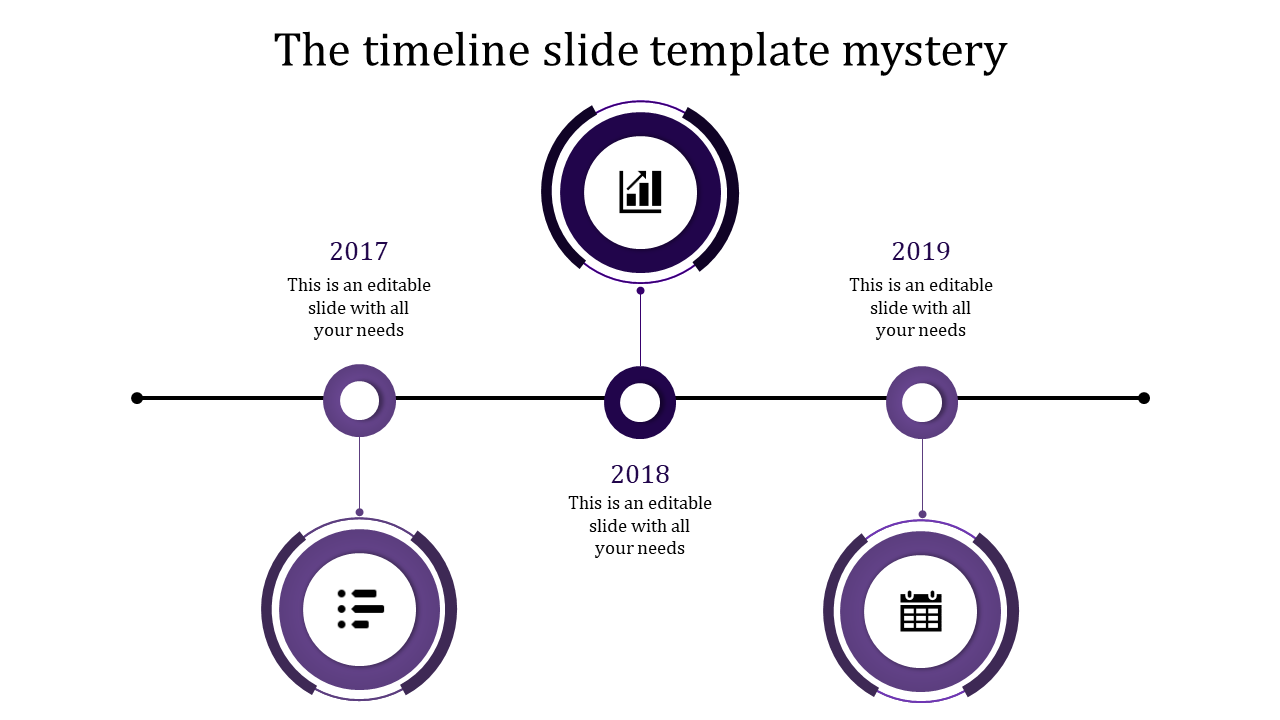 Stunning Timeline PowerPoint Template and Google Slides