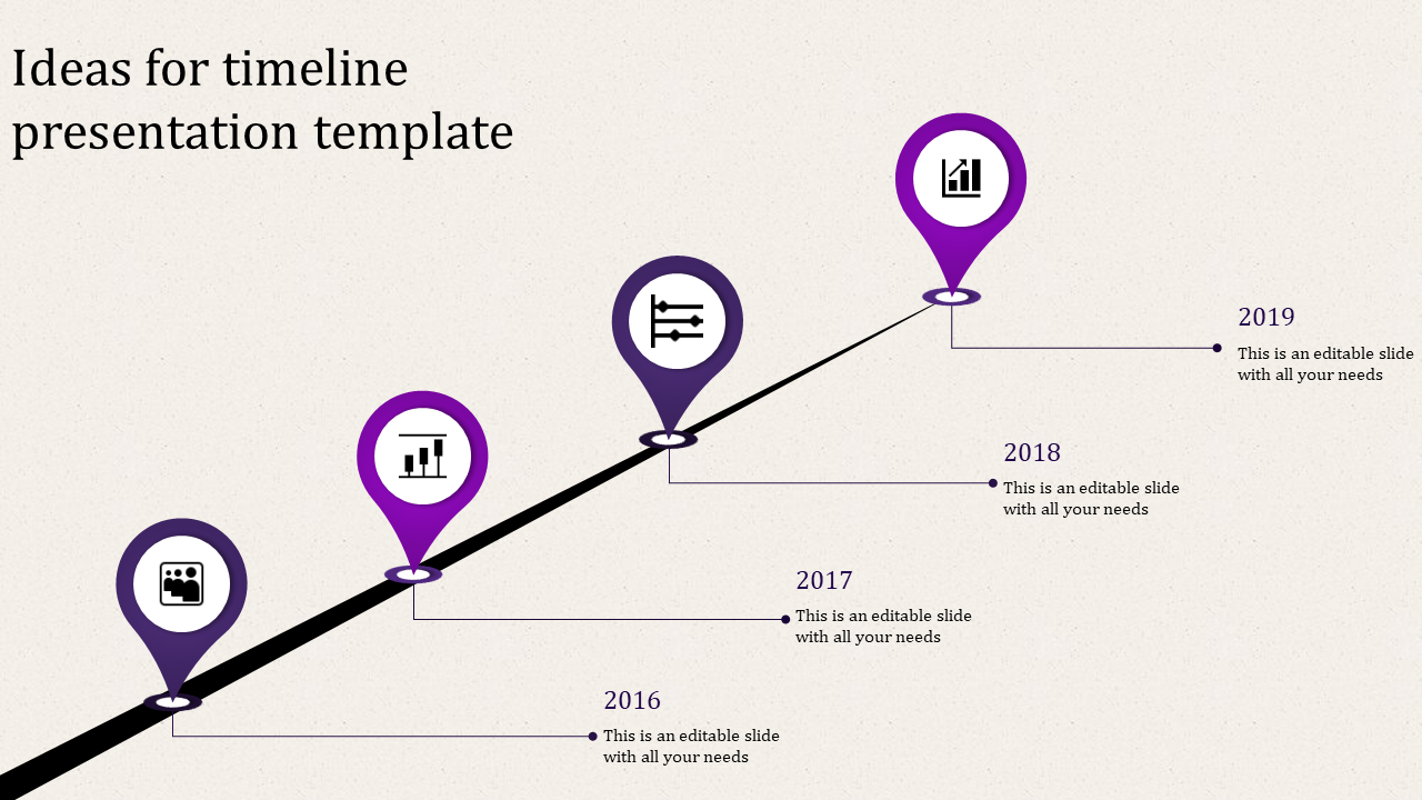 Timeline Template PPT for Detailed Project Tracking