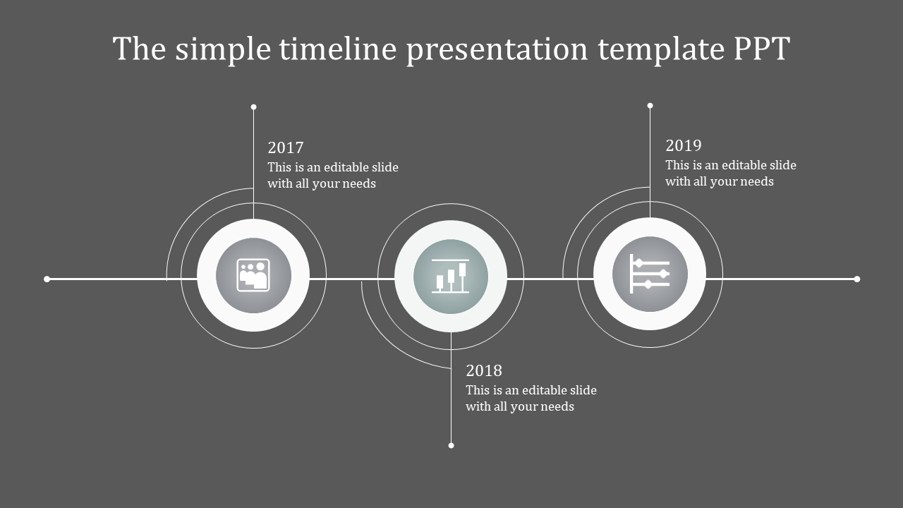 Dynamic PowerPoint Presentation With Timeline Design