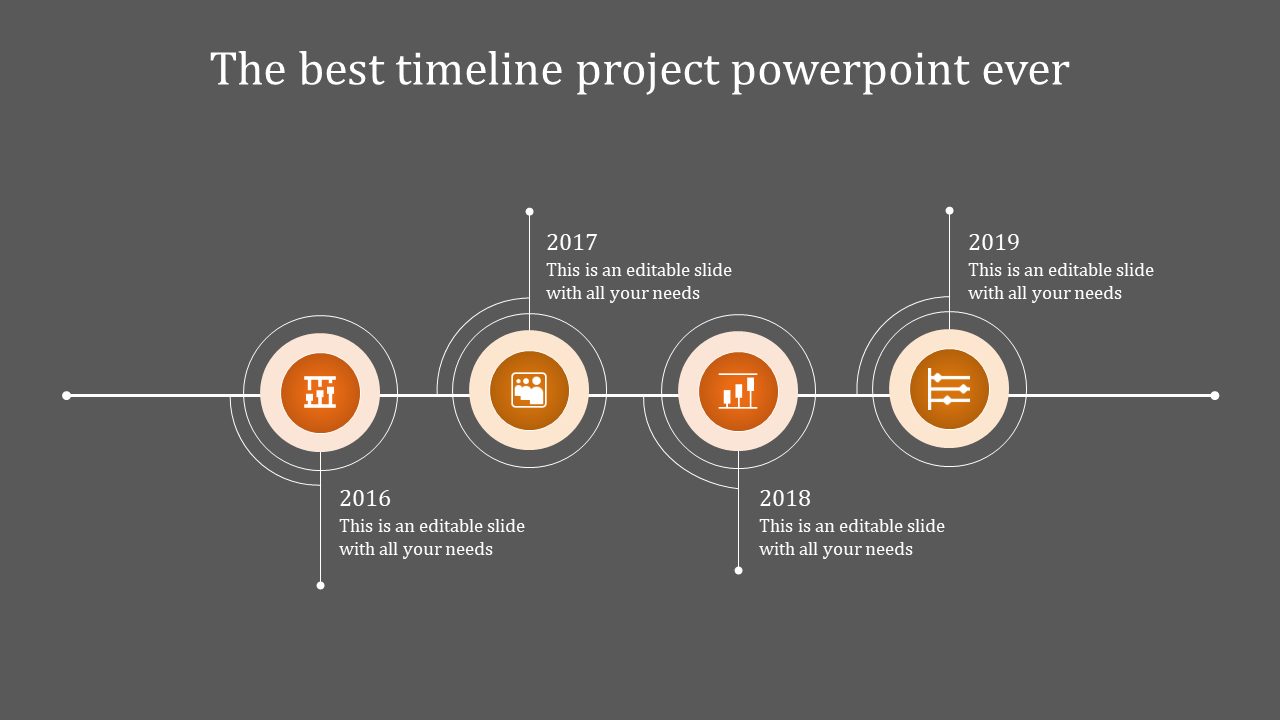 Amazing Timeline PowerPoint Template and Google Slides Themes