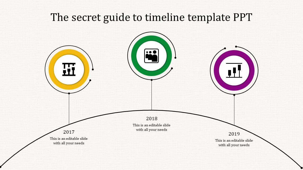 Attractive Timeline PowerPoint Template and Google Slides Themes