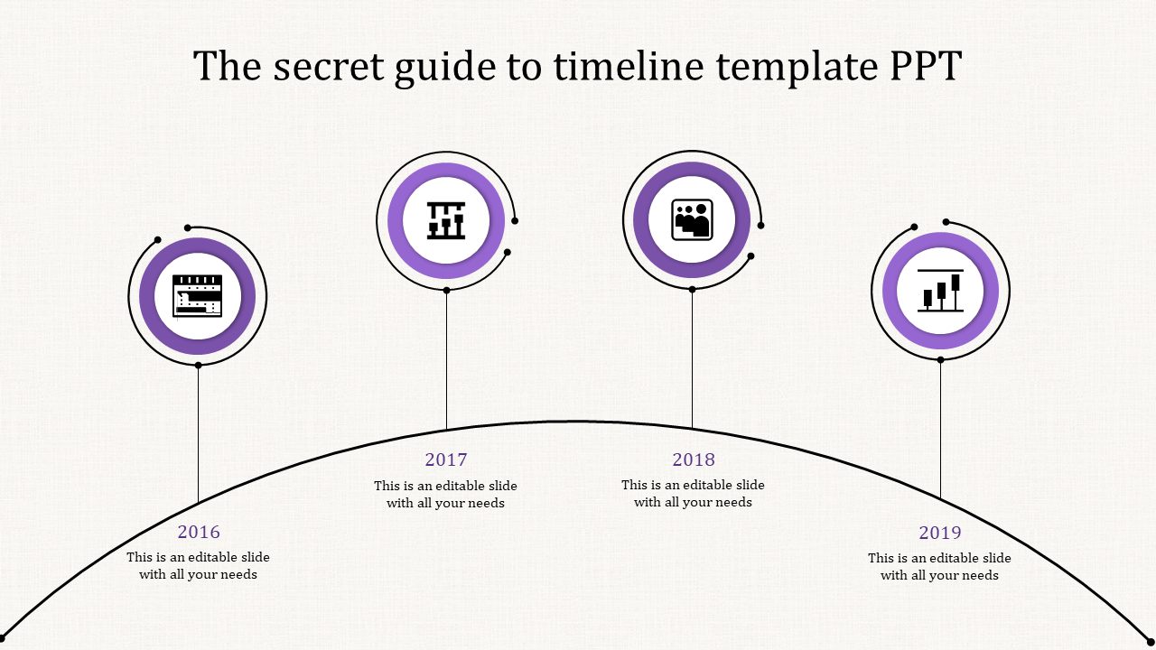 Editable Timeline Template and Google Slides Themes