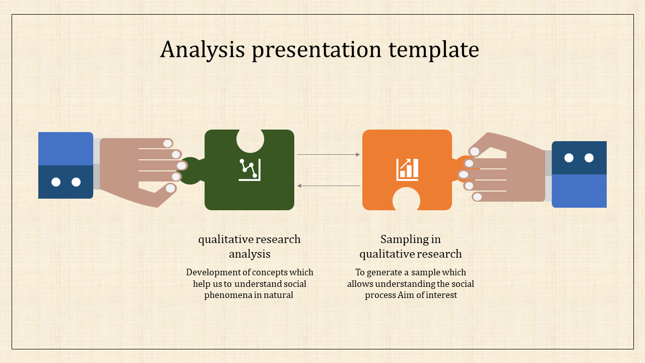  A Two Nodded Analysis Presentation Template PPT