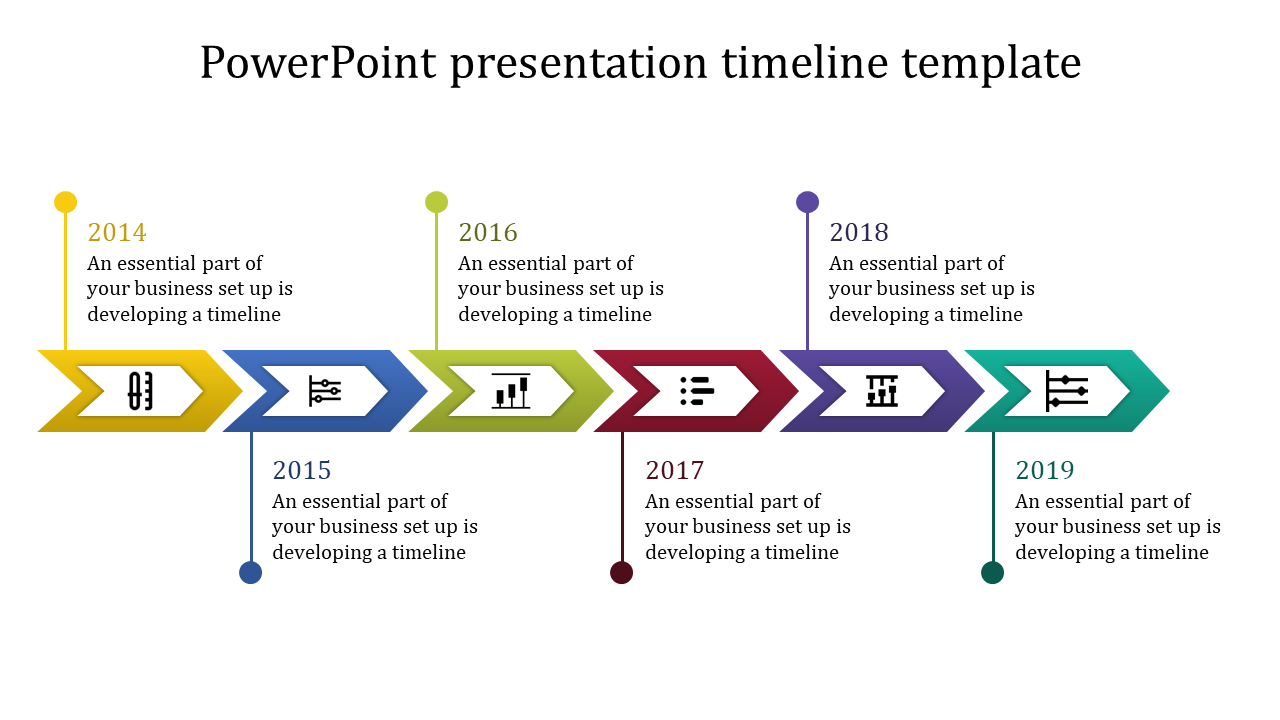 Timeline PowerPoint Template & Google Slides