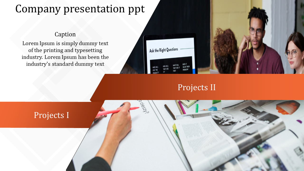 Company Presentation Template for PowerPoint and Google Slides