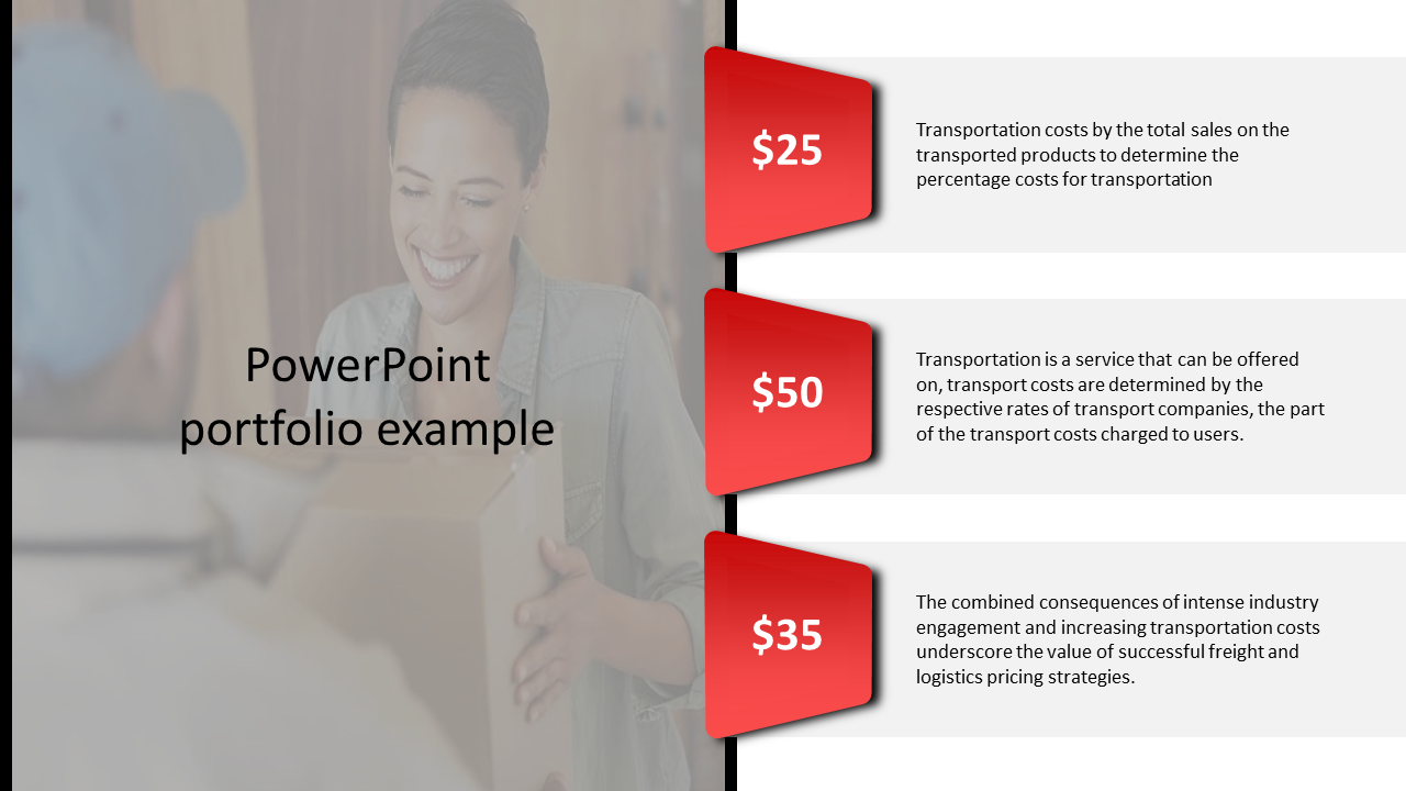 Portfolio Examples PowerPoint Templates &amp; Google Slides