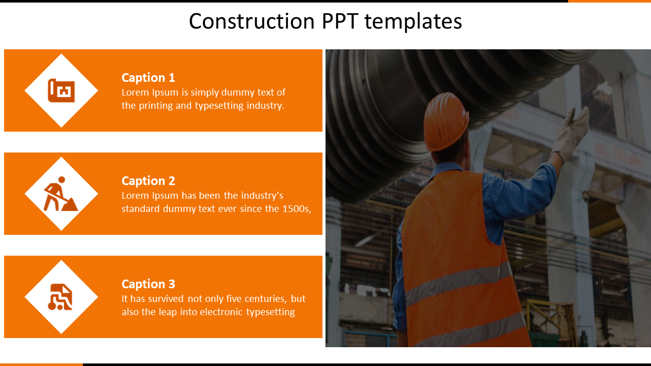 Construction PPT Templates and Google Slides