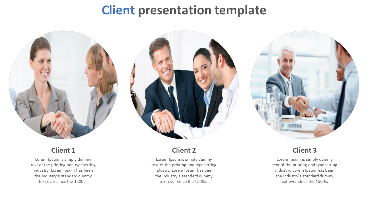 Best Client Presentation Template for Professional Proposals