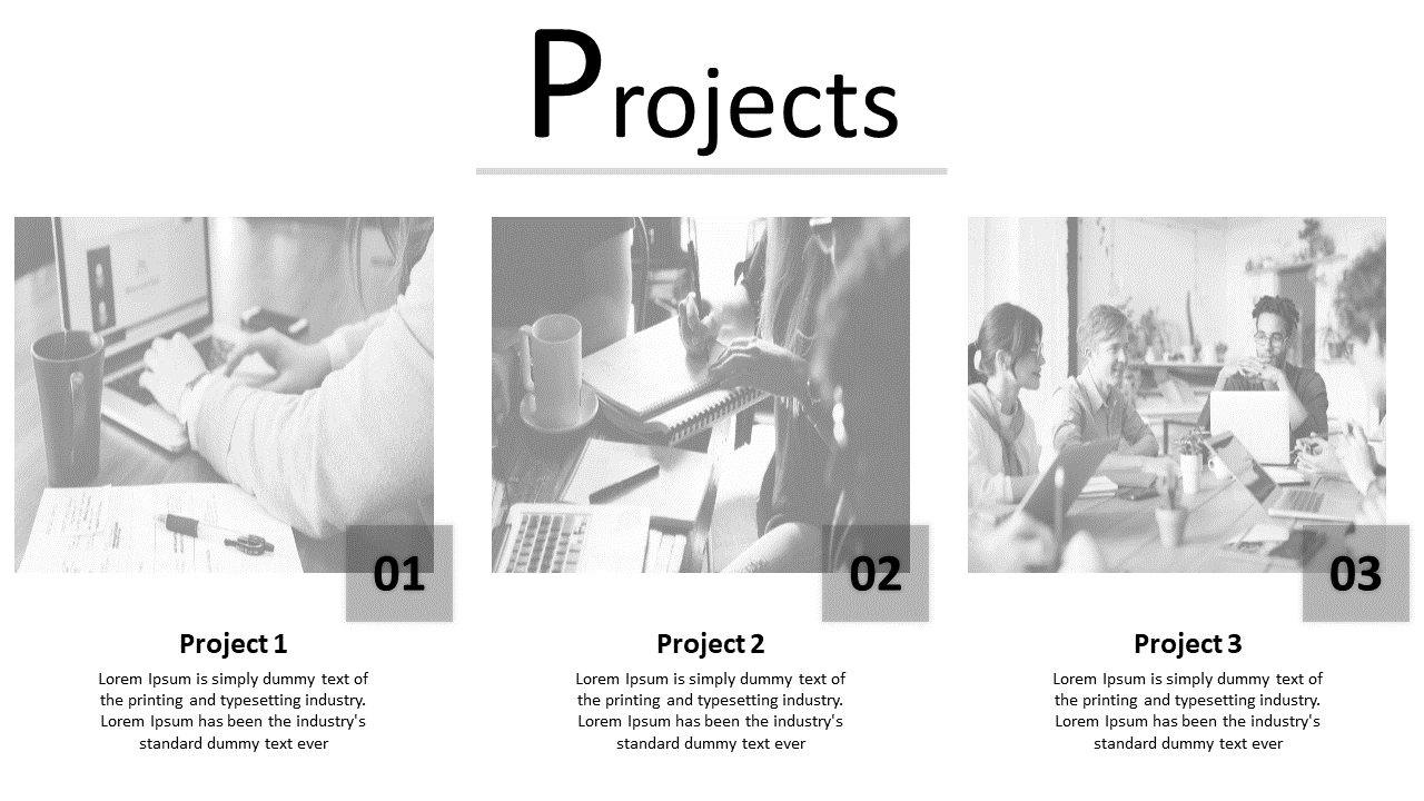 Detailed Business Project Presentation PPT for Teams