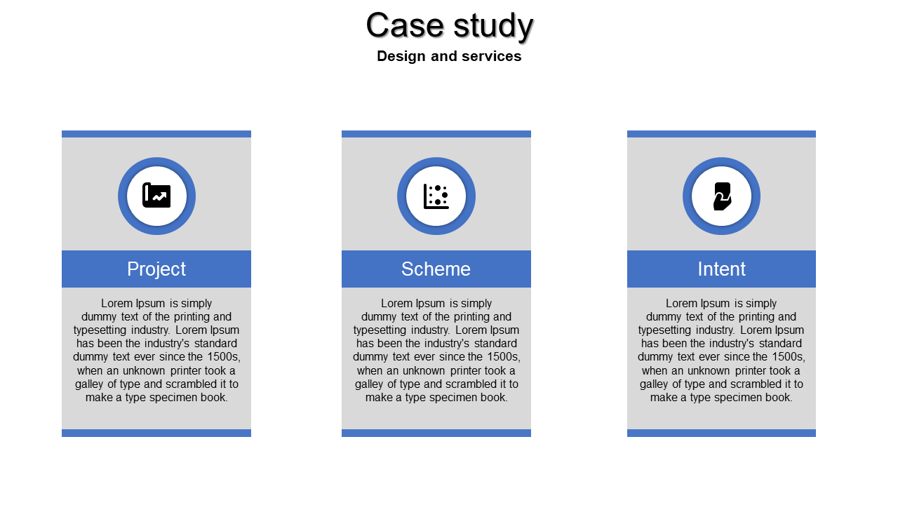 Our Predesigned Case Study PPT and Google Slides Template 