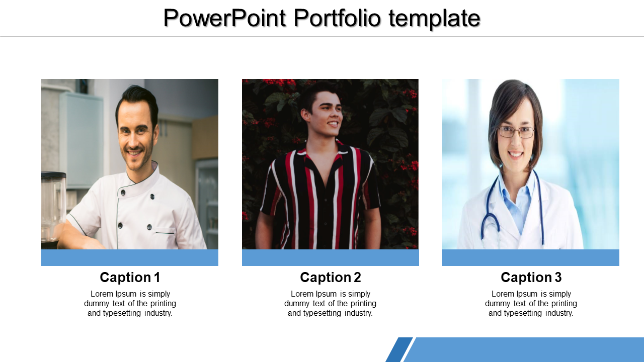 Modern Portfolio PowerPoint Templates & Google Slides